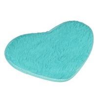 Hart vorm non-slip bad matten keuken tapijt Home Decoratie grootte: 30 * 40CM (Sky Blue)
