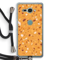 Terrazzo N°24: Sony Xperia XZ2 Compact Transparant Hoesje met koord