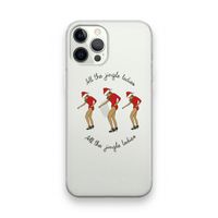 Jingle Ladies: iPhone 12 Pro Transparant Hoesje