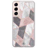 Samsung Galaxy S22 Plus siliconen hoesje - Stone grid