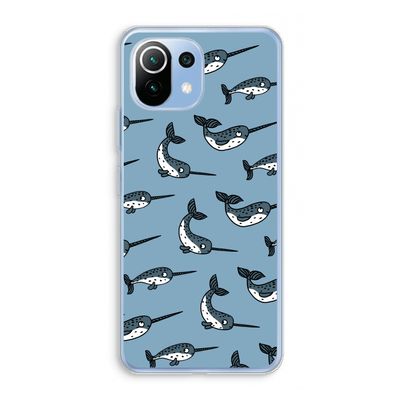Narwhal: Xiaomi Mi 11 Lite Transparant Hoesje