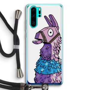 Lama: Huawei P30 Pro Transparant Hoesje met koord