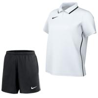 Nike Dri-FIT Park 26 Polo Trainingsset Dames Wit Zwart