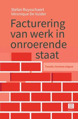Facturering van werk in onroerende staat (Paperback)