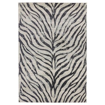 Vloerkleed Nova - Zebra - Grijs