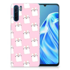 OPPO A91 TPU Hoesje Sleeping Cats