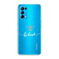 Be(e) kind: Oppo Find X3 Lite Transparant Hoesje