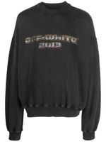 Off-White sweat Digit Bacchus en coton - Noir - thumbnail