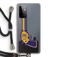 Pew Pew Pew: Samsung Galaxy A72 5G Transparant Hoesje met koord Pew Pew Pew: Samsung Galaxy A72 5G Transparant Hoesje met koord