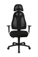 Topstar Bureaustoel Free Art Zwart - thumbnail