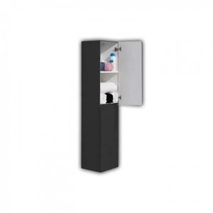 Kolomkast BWS London 35x30x160 cm Antraciet