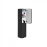 Kolomkast BWS London 35x30x160 cm Antraciet