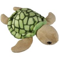 Pluche knuffel dieren Zeeschildpad van 12 cm - Knuffeldier - thumbnail