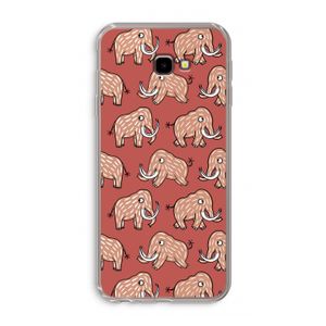 Mammoet: Samsung Galaxy J4 Plus Transparant Hoesje
