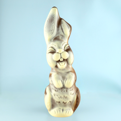 Chocolade paashaas (hol) melk / wit (650 gram)