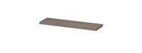 INK wandplank in houtdecor 3,5cm dik variabele maat voor hoek opstelling inclusief blinde bevestiging 60-120x35x3,5cm, greige eiken