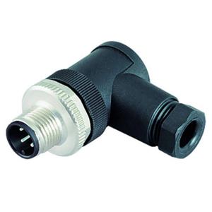 binder 99-0429-24-04 Sensor/actuator connector, niet geassembleerd M12 Aantal polen (sensoren): 4 Stekker, haaks 1 stuk(s)