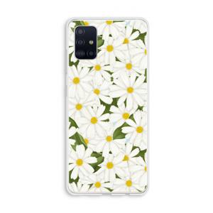 Summer Daisies: Galaxy A51 4G Transparant Hoesje