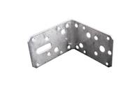 Waelbers Hoekanker z/ril 90x90mm RVS - 10 Stuk(s) - 4876.05
