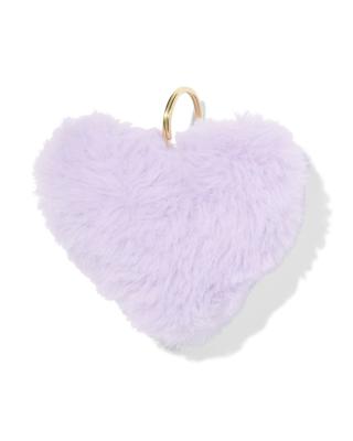 HEMA Sleutelhanger Hart 10cm Lila
