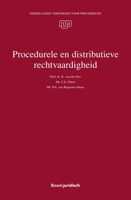 Procedurele en distributieve rechtvaardigheid - K. van den Bos, C.E. Drion, P.N. van Regteren Altena - ebook