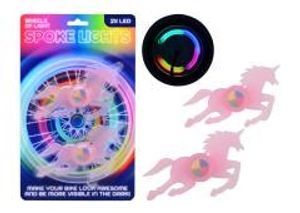 Johntoy Unicorn led spaakverlichting 2 stuks paard multi color