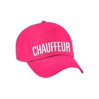 Verkleed pet voor volwassenen - chauffeur - zwart - taxi - vrachtwagen - trucker - carnaval