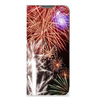 OPPO A77 5G | A57 5G Hippe | Standcase | Vuurwerk OPPO A77 5G | A57 5G Hippe | Standcase | Vuurwerk