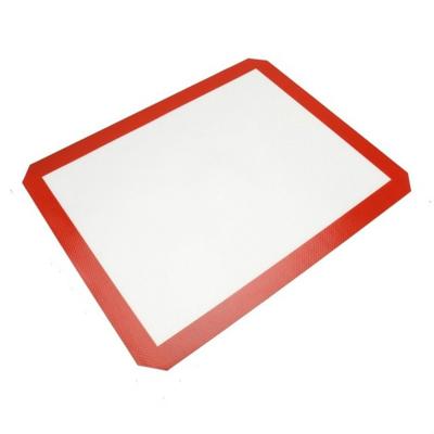 Platina glas Fiber siliconen gebak cake cookie bakken mat pad blad kneden mat grootte: 40x30cm