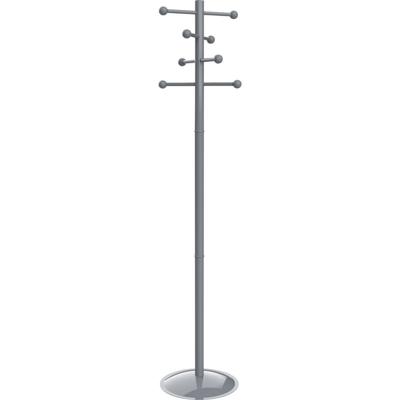 Maul Staande kapstok 9401582 MAULsaphir Lite Aantal haken: 8 (b x h x d) 38 x 171 x 38 cm Metaal Grijs 1 stuk(s)