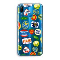 Fruitsticker: Huawei P20 Lite Transparant Hoesje Fruitsticker: Huawei P20 Lite Transparant Hoesje