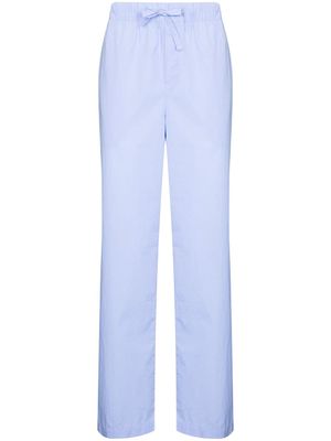 TEKLA pantalon de pyjama droit - Bleu