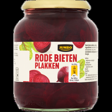 Jumbo Rode Bieten Plakken 680 g