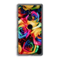 Neon bloemen: Sony Xperia XZ2 Transparant Hoesje