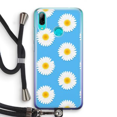 Margrietjes: Huawei P Smart (2019) Transparant Hoesje met koord