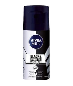 Nivea Men deodorant spray black & white invisible mini (35 ml)