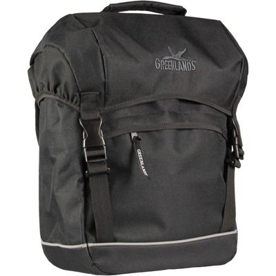 Greenlands urban travel extra large enkel zwart 25 liter