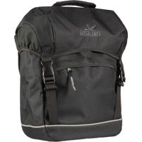 Greenlands urban travel extra large enkel zwart 25 liter
