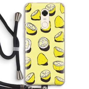 When Life Gives You Lemons...: Xiaomi Redmi 5 Transparant Hoesje met koord