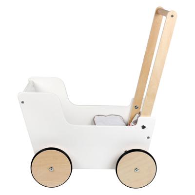 Small Foot - houten duwpoppenwagen little button
