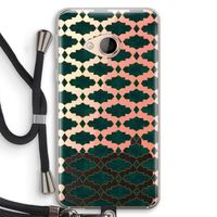 Moroccan tiles: HTC U Play Transparant Hoesje met koord