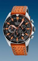 Horlogeband Festina F20377-4 Leder Cognac 22mm