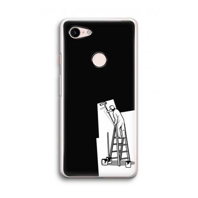 Musketon Painter: Google Pixel 3 Transparant Hoesje