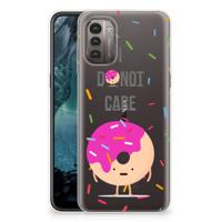 Nokia G21 | G11 | Siliconen Case | Donut Roze