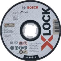 Bosch Accessoires X-LOCK Slijpschijf Expert for Inox 125x1.6x22.23mm, recht - 1 stuk(s) - 2608619265 - thumbnail
