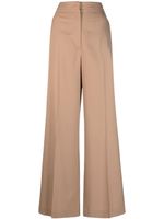 Fabiana Filippi pantalon à coupe ample - Marron