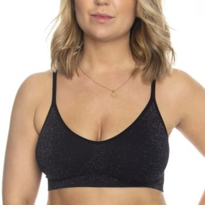 Missya Lucia Waffel Glitter Bra Top