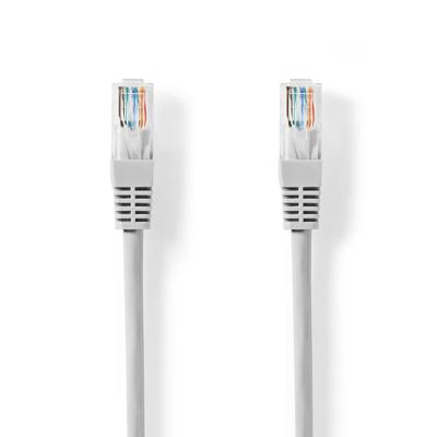 Nedis CAT5e Netwerkkabel | U/UTP | RJ45 Male | RJ45 Male | 20.0 m | Rond | PVC | Grijs | Label - CCGL85101GY200