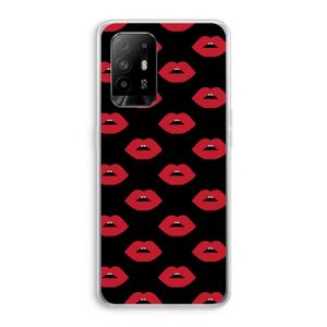 Lips: Oppo A95 5G Transparant Hoesje