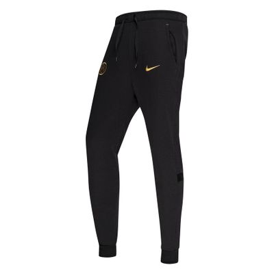 Inter Trainingsbroek Dri-FIT Fleece - Zwart/Goud Inter Trainingsbroek Dri-FIT Fleece - Zwart/Goud